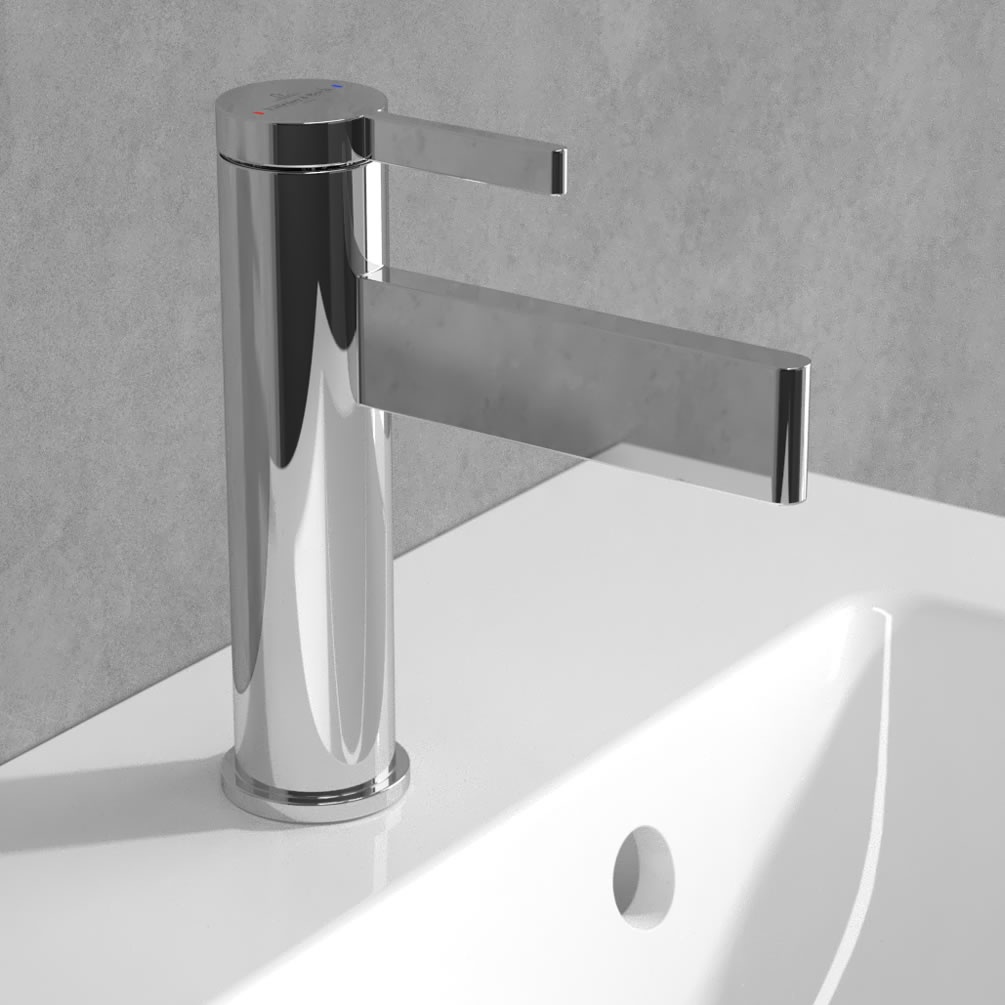Lifestyle image of Villeroy & Boch Dawn Chrome Basin Mono Tap
